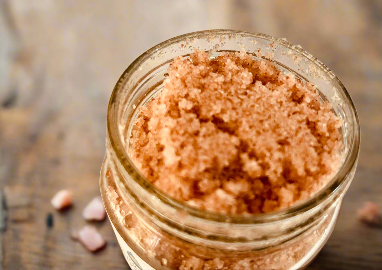 Himalayan Salt Scrub--Orange Eucalyptus