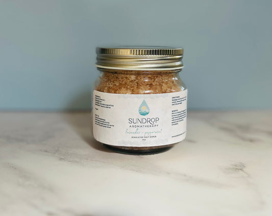 Himalayan Salt Scrub--Lavender Peppermint